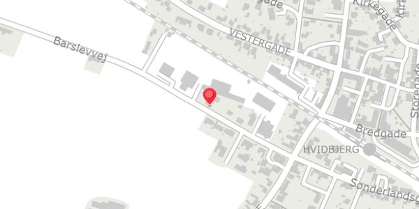 Trafikstøjkort på Barslevvej 14, 7790 Thyholm