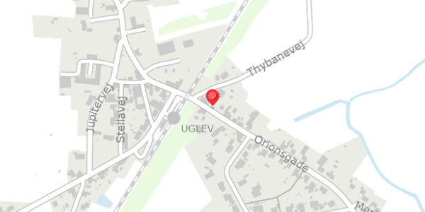 Trafikstøjkort på Orionsgade 21, . , 7790 Thyholm
