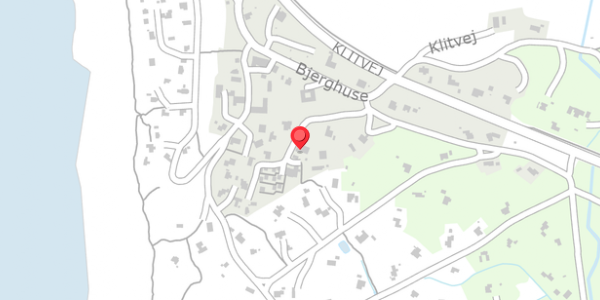 Trafikstøjkort på Bjerghuse 9, 6990 Ulfborg