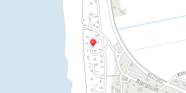Trafikstøjkort på Bjerghuse 42, 6990 Ulfborg