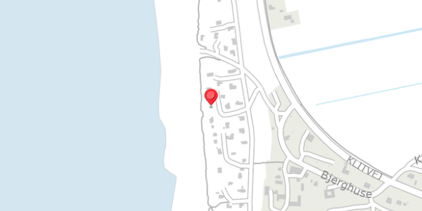 Trafikstøjkort på Bjerghuse 46, 6990 Ulfborg
