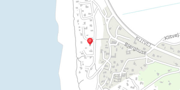 Trafikstøjkort på Bjerghuse 51, 6990 Ulfborg