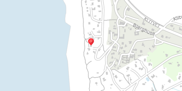 Trafikstøjkort på Bjerghuse 57, 6990 Ulfborg