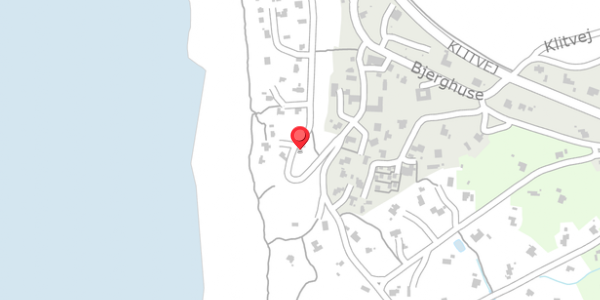 Trafikstøjkort på Bjerghuse 58, 6990 Ulfborg