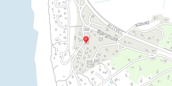 Trafikstøjkort på Bjerghuse 68A, 6990 Ulfborg