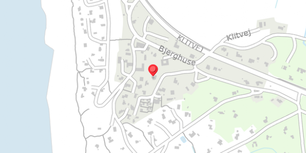 Trafikstøjkort på Bjerghuse 70, 6990 Ulfborg