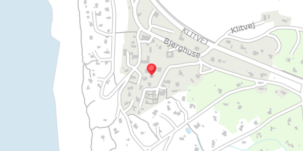 Trafikstøjkort på Bjerghuse 71, 6990 Ulfborg