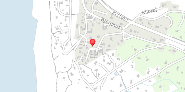 Trafikstøjkort på Bjerghuse 72, 6990 Ulfborg