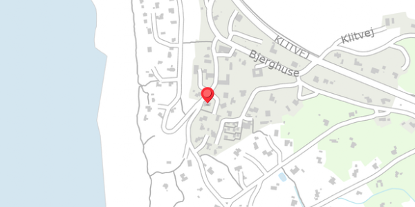 Trafikstøjkort på Bjerghuse 75, 6990 Ulfborg