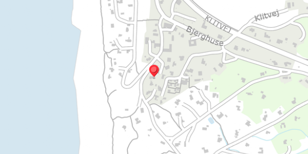Trafikstøjkort på Bjerghuse 76, 6990 Ulfborg
