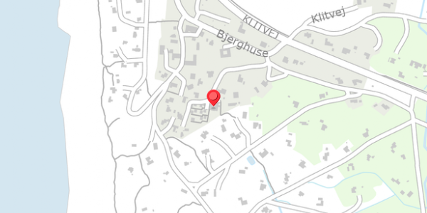 Trafikstøjkort på Bjerghuse 79, 6990 Ulfborg