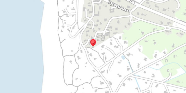 Trafikstøjkort på Bjerghuse 83, 6990 Ulfborg