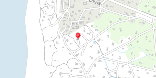 Trafikstøjkort på Bjerghuse 86, 6990 Ulfborg