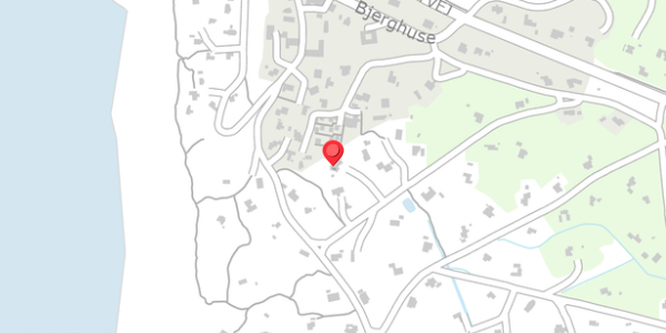Trafikstøjkort på Bjerghuse 87, 6990 Ulfborg