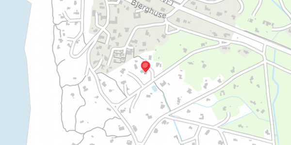 Trafikstøjkort på Bjerghuse 88, 6990 Ulfborg