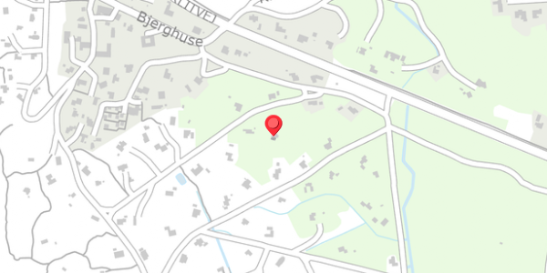 Trafikstøjkort på Bjerghuse 95, 6990 Ulfborg