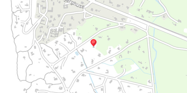 Trafikstøjkort på Bjerghuse 97, 6990 Ulfborg