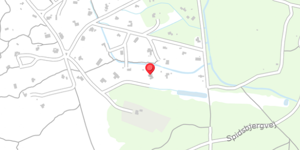 Trafikstøjkort på Bjerghuse 129C, 6990 Ulfborg