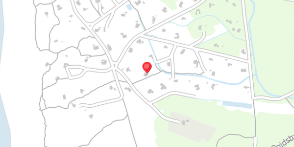 Trafikstøjkort på Bjerghuse 134A, . , 6990 Ulfborg