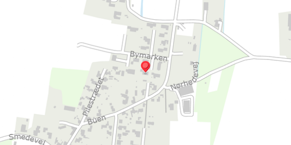 Trafikstøjkort på Bymarken 5, . , 6990 Ulfborg