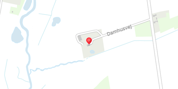 Trafikstøjkort på Damhusvej 21, 7570 Vemb