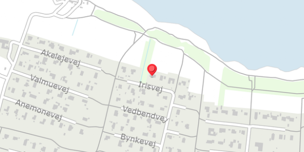 Trafikstøjkort på Irisvej 389, 6990 Ulfborg