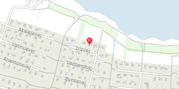Trafikstøjkort på Irisvej 390, 6990 Ulfborg