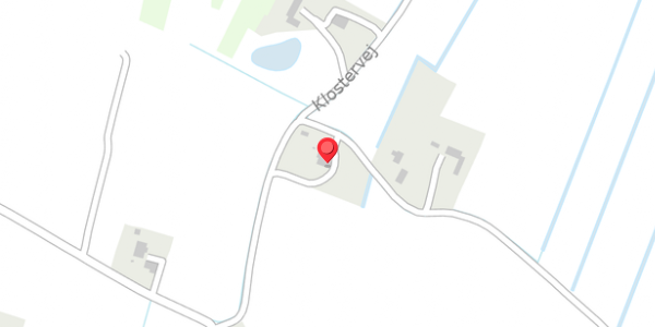 Trafikstøjkort på Klostervej 2, 6990 Ulfborg
