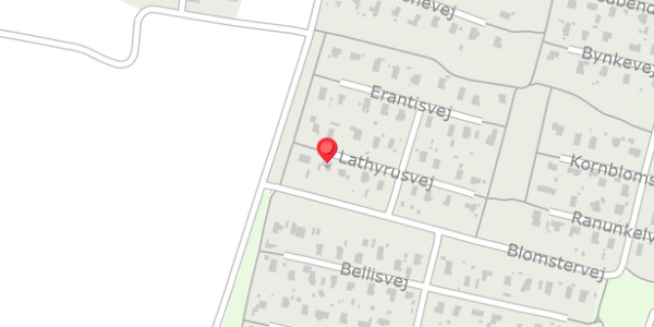 Trafikstøjkort på Lathyrusvej 310, 6990 Ulfborg