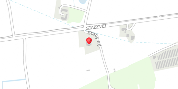 Trafikstøjkort på Stabyvej 21, 6990 Ulfborg