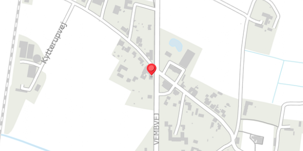 Trafikstøjkort på Vembvej 13, . , 6990 Ulfborg