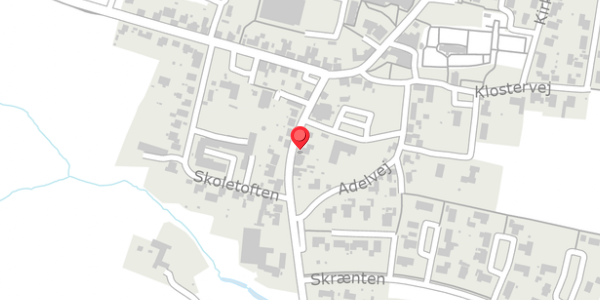 Trafikstøjkort på Djeldvej 13, 7830 Vinderup