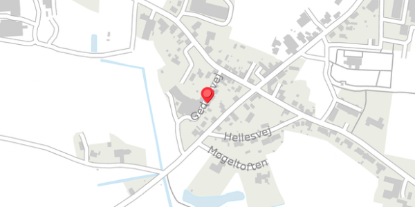 Trafikstøjkort på Geddalvej 9, 7830 Vinderup