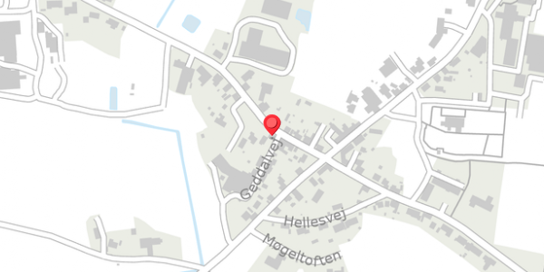 Trafikstøjkort på Geddalvej 17, . , 7830 Vinderup