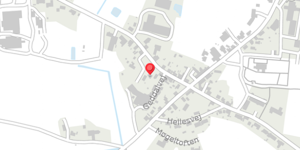 Trafikstøjkort på Geddalvej 19, . , 7830 Vinderup