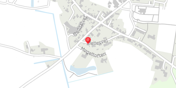 Trafikstøjkort på Hellesvej 2, 7830 Vinderup