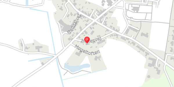 Trafikstøjkort på Hellesvej 4, 7830 Vinderup