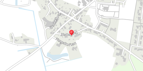 Trafikstøjkort på Hellesvej 6, 7830 Vinderup