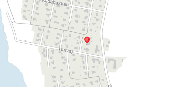 Trafikstøjkort på Hulvej 4, . , 7830 Vinderup