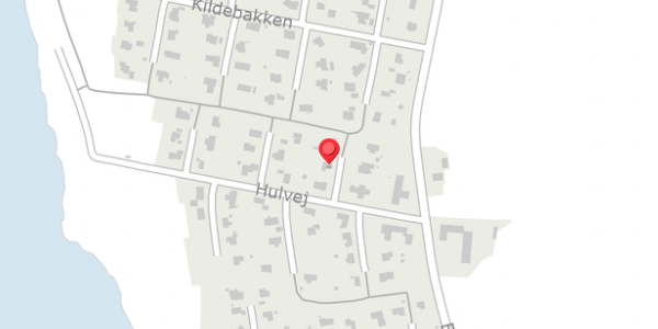 Trafikstøjkort på Hulvej 10, . , 7830 Vinderup