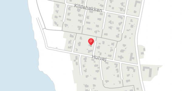 Trafikstøjkort på Hulvej 22, . , 7830 Vinderup