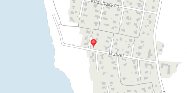 Trafikstøjkort på Hulvej 26, . , 7830 Vinderup