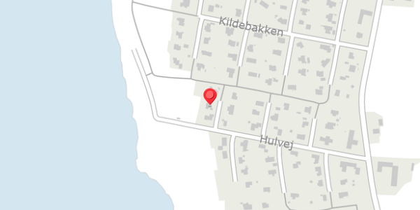 Trafikstøjkort på Hulvej 34, . , 7830 Vinderup