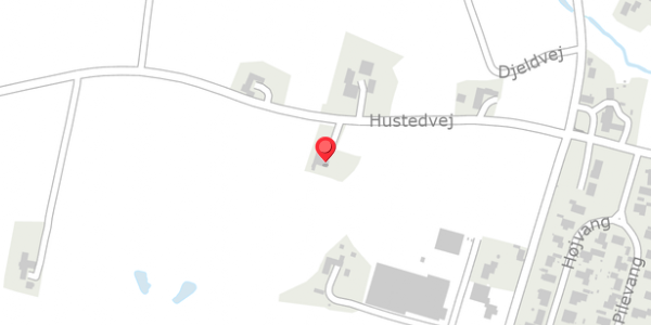 Trafikstøjkort på Hustedvej 1, . , 7830 Vinderup