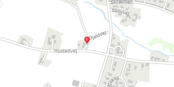Trafikstøjkort på Hustedvej 2, . , 7830 Vinderup