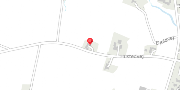 Trafikstøjkort på Hustedvej 8, . , 7830 Vinderup