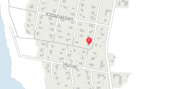 Trafikstøjkort på Kildebakken 9, 7830 Vinderup