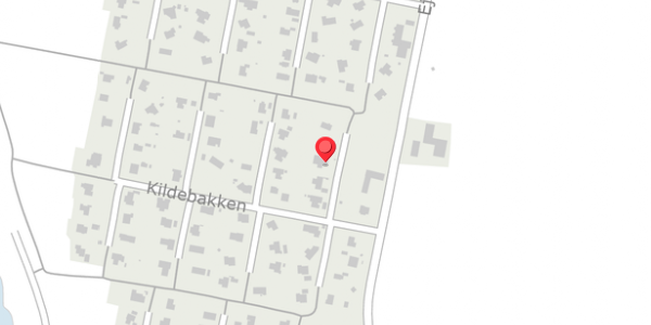 Trafikstøjkort på Kildebakken 16, . , 7830 Vinderup