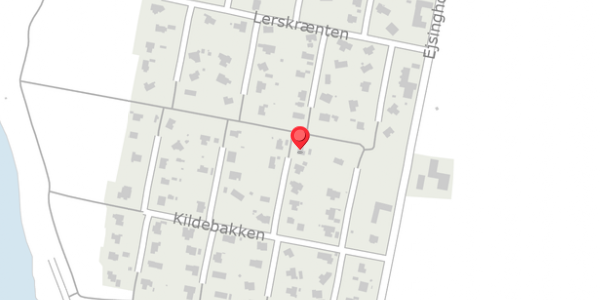 Trafikstøjkort på Kildebakken 30, . , 7830 Vinderup