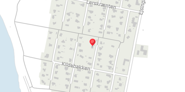 Trafikstøjkort på Kildebakken 34, . , 7830 Vinderup